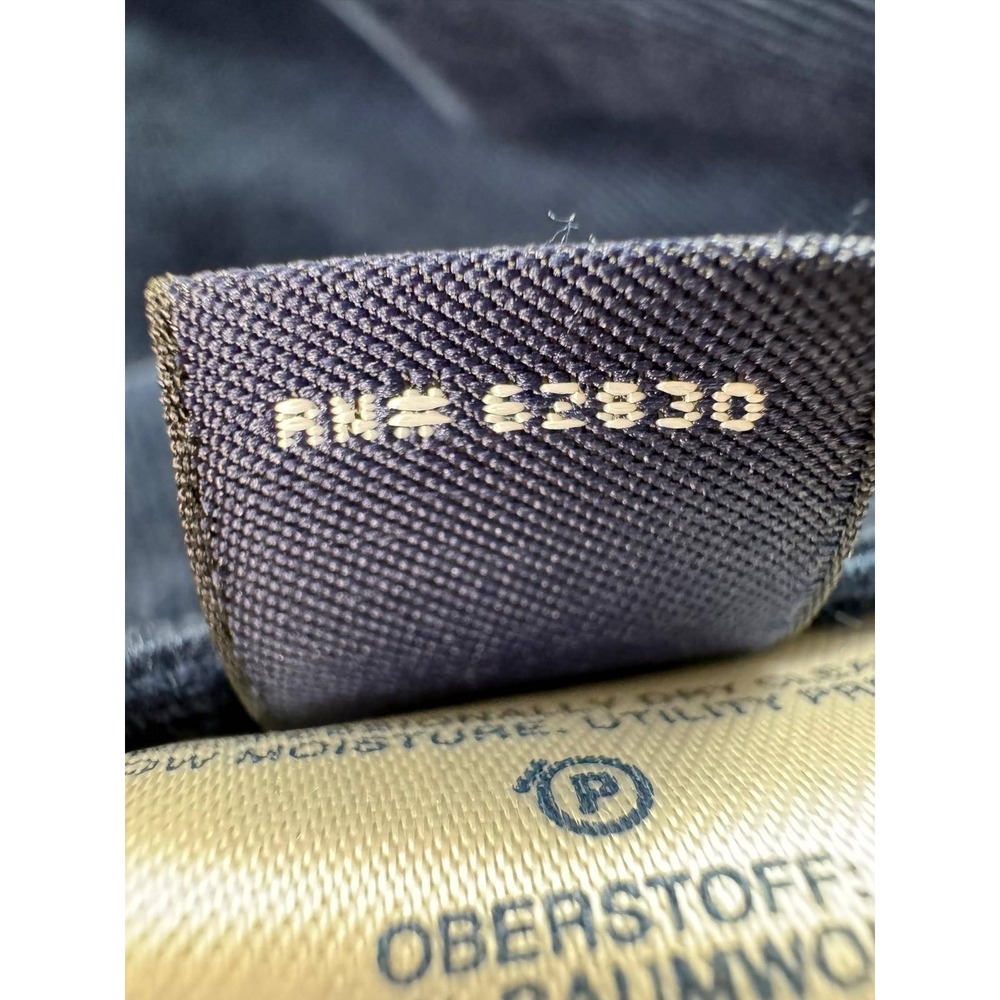 Lands End Mens XL Navy Blue Corduroy Blazer Sport Coat - Picture 14 of 15
